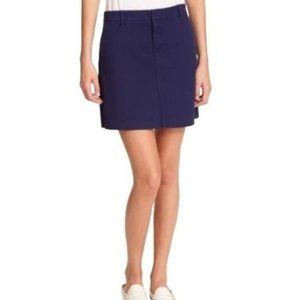 NEW Women's Tommy Hilfiger Navy Hollywood Short Preppy Skirt Size 2 NWT